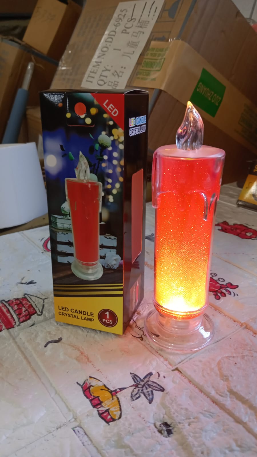 8438 Red LED Flameless Candles Battery Operated Pillar Candles Flickering Realistic Decorative Lamp Votive Transparent Flameless Ornament Tea Party Decorations for Hotel, Scene,Home Decor, Restaurant, Diwali Decoration Candle Crystal Lamp (1 Pc) 8438 Red LED Flameless Candles Battery Operated Pillar Candles Flickering Realistic Decorative Lamp Votive Transparent Flameless Ornament Tea Party Decorations for Hotel, Scene,Home Decor, Restaurant, Diwali Decoration Candle Crystal Lamp (1 Pc)